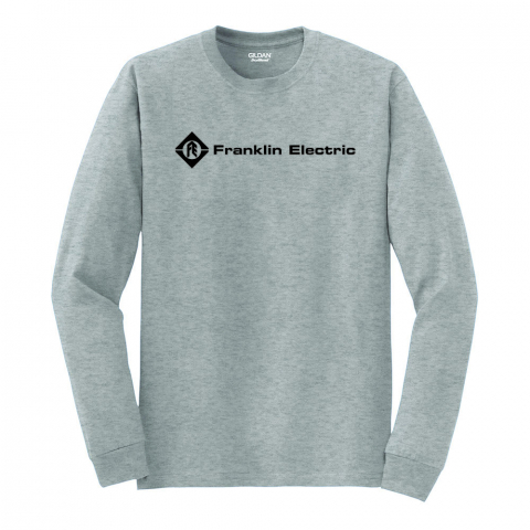 DryBlend Long Sleeve T-Shirt - Franklin Electric - Sport Grey