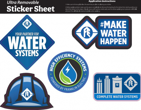 Ultra Removable Sticker Sheet