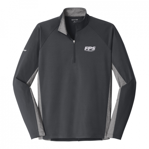 Sport-Tek® Sport-Wick® Stretch Contrast 1/2-Zip Pullover