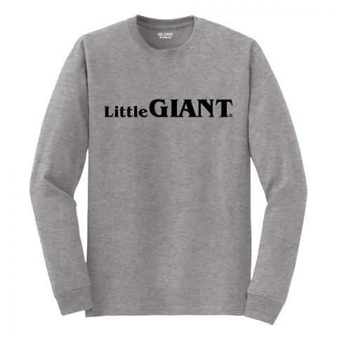 DryBlend Long Sleeve T-Shirt - Little Giant - Sport Grey